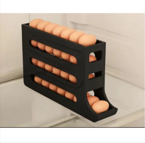 4-Layer Sliding Egg Storage Tray